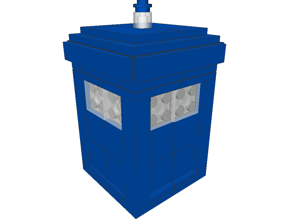 Outside it looks like a Police Box.